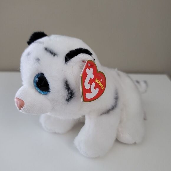 Ty Cat Tiger Elephant Original Beanies Stuffed Animal Plush Toys #402 - Picture 4 of 16